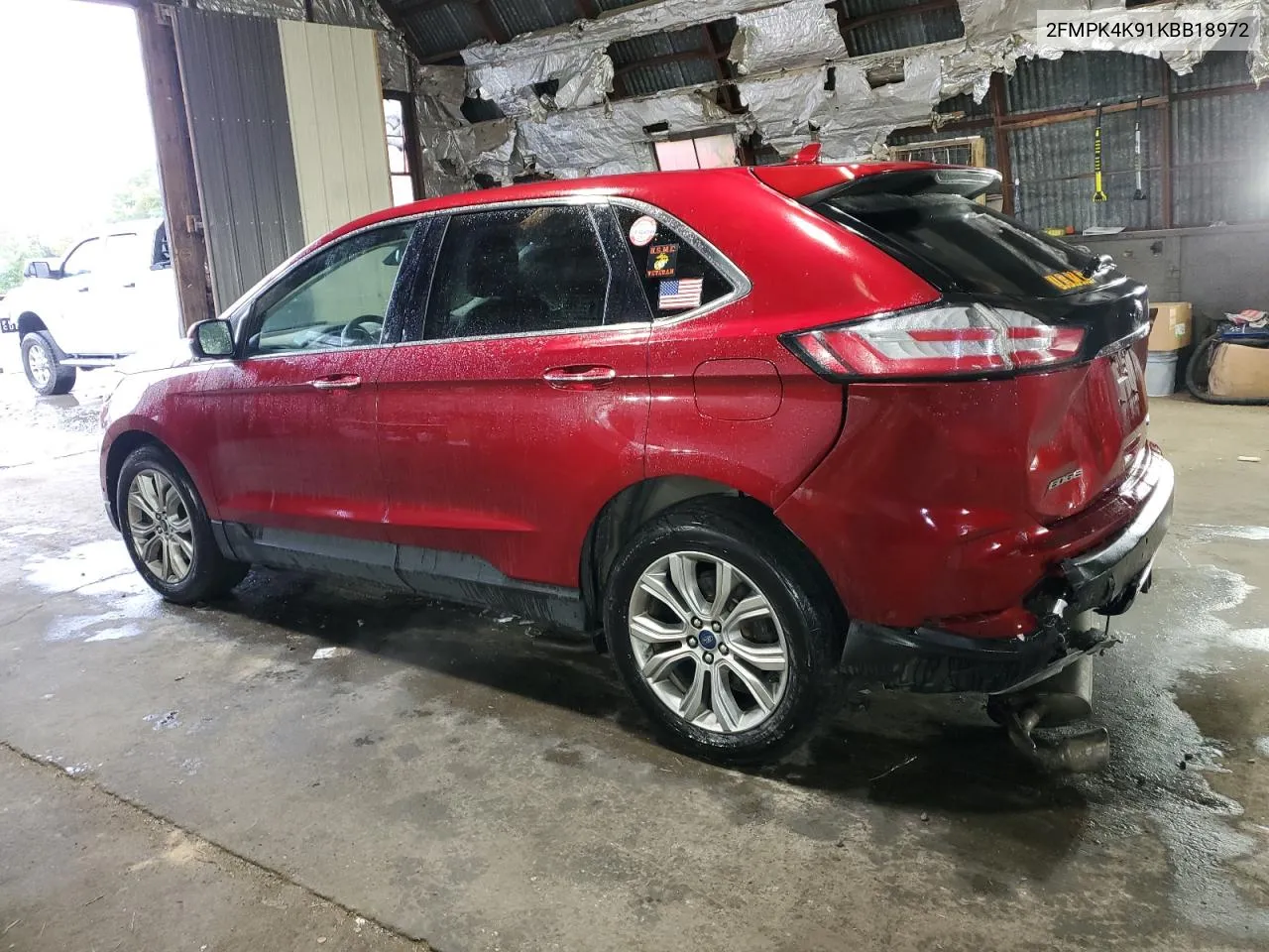 2019 Ford Edge Titanium VIN: 2FMPK4K91KBB18972 Lot: 73119524