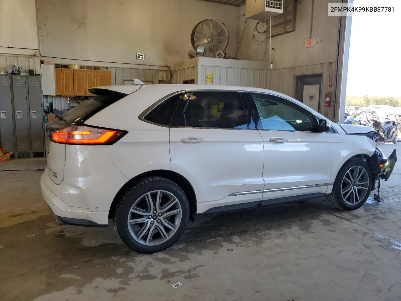 2019 Ford Edge Titanium VIN: 2FMPK4K99KBB87781 Lot: 73137174