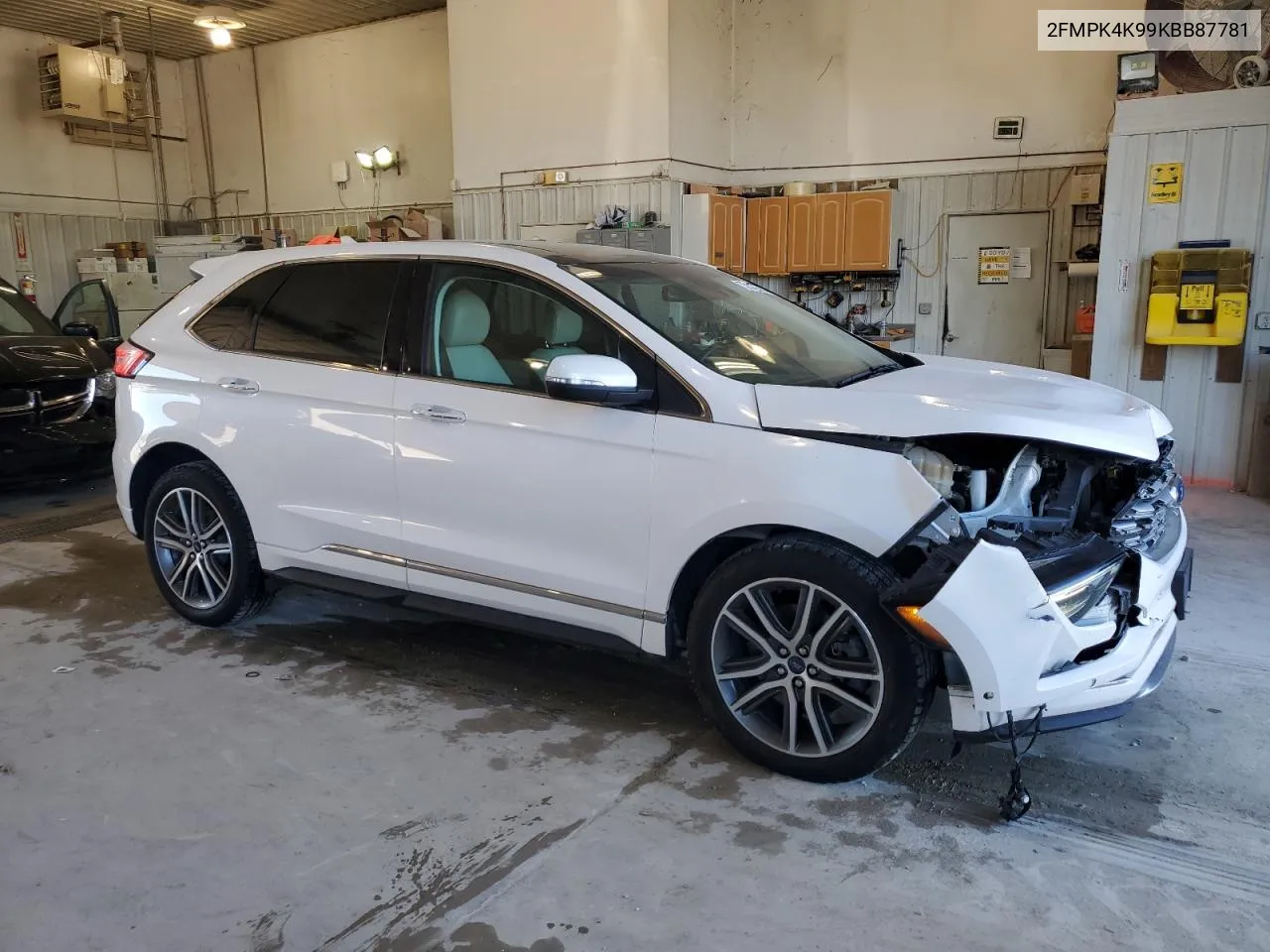 2019 Ford Edge Titanium VIN: 2FMPK4K99KBB87781 Lot: 73137174