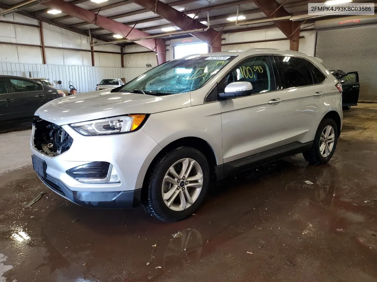 2019 Ford Edge Sel VIN: 2FMPK4J93KBC03586 Lot: 73216574