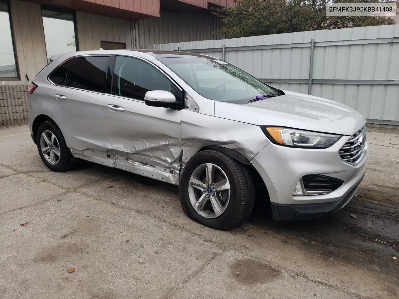 2019 Ford Edge Sel VIN: 2FMPK3J95KBB41408 Lot: 73417804