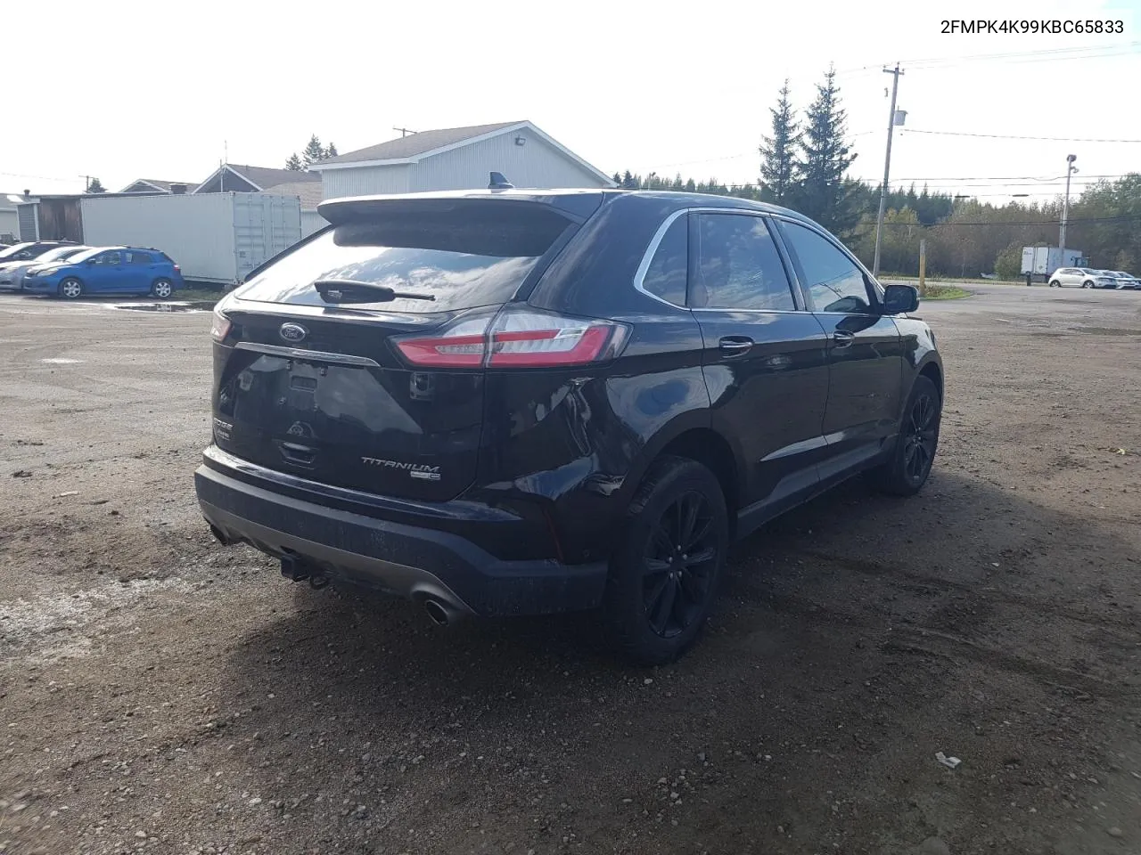 2019 Ford Edge Titanium VIN: 2FMPK4K99KBC65833 Lot: 73458214