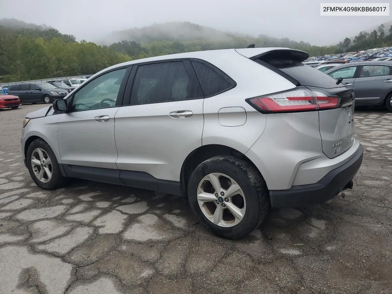 2019 Ford Edge Se VIN: 2FMPK4G98KBB68017 Lot: 73536214