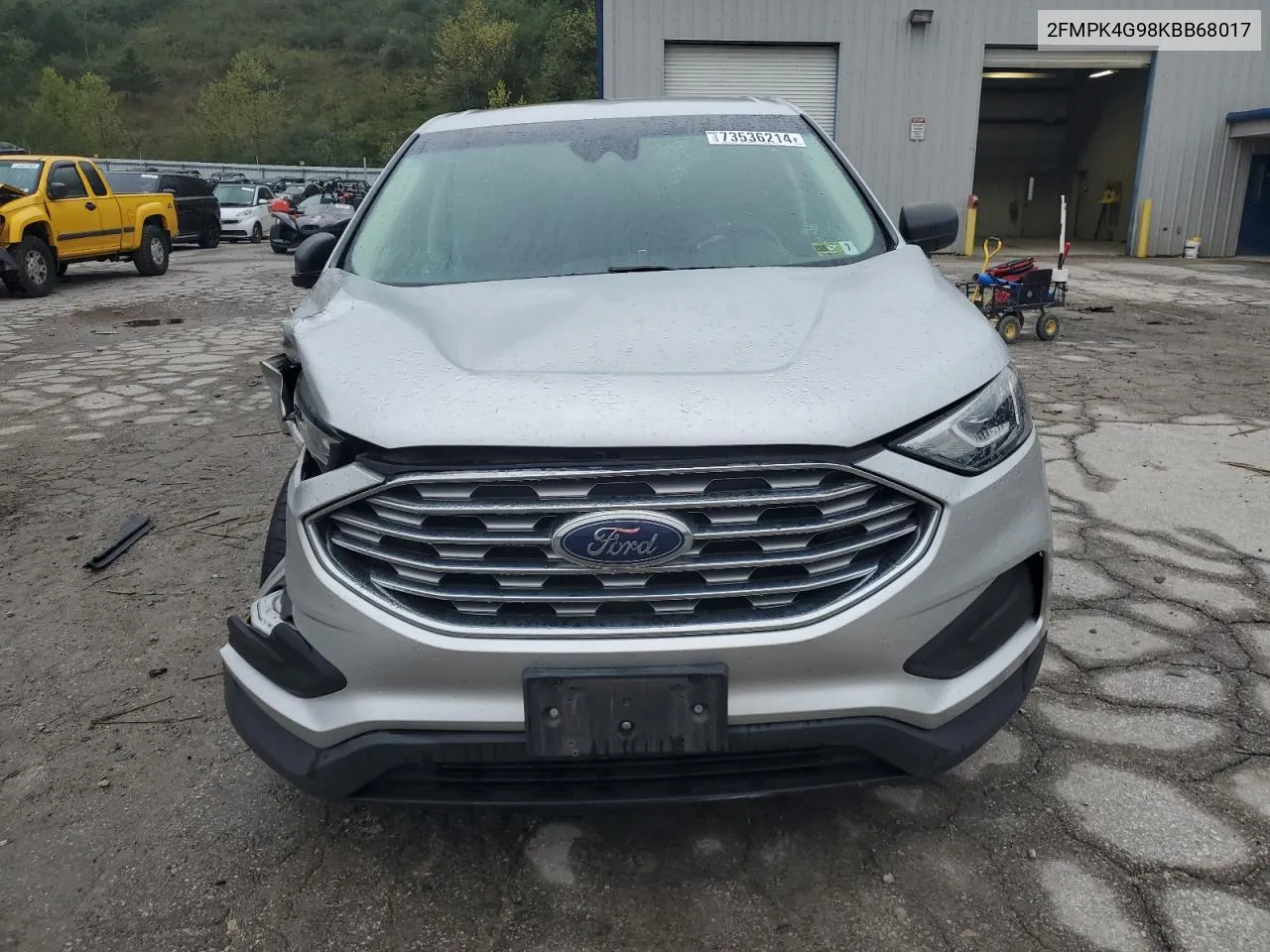 2019 Ford Edge Se VIN: 2FMPK4G98KBB68017 Lot: 73536214