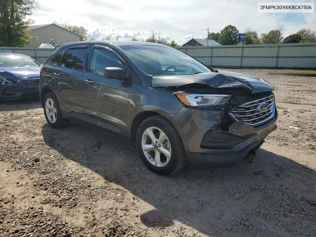 2019 Ford Edge Se VIN: 2FMPK3G9XKBC47506 Lot: 73721514