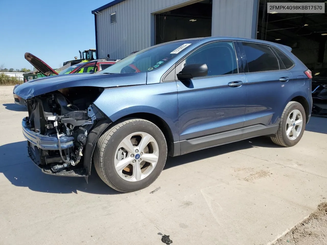 2019 Ford Edge Se VIN: 2FMPK4G98KBB17570 Lot: 73789934