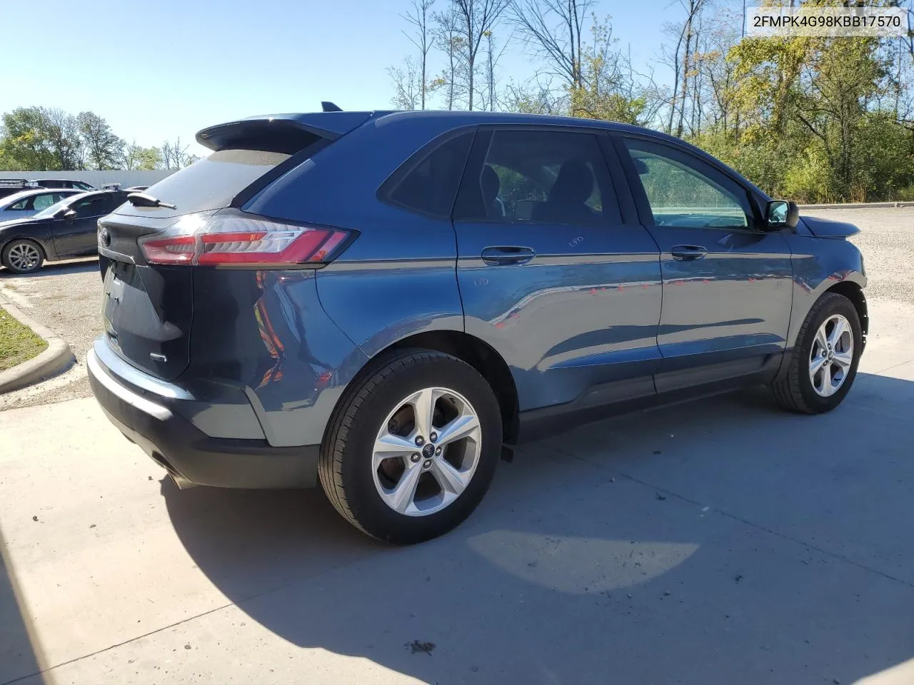 2019 Ford Edge Se VIN: 2FMPK4G98KBB17570 Lot: 73789934