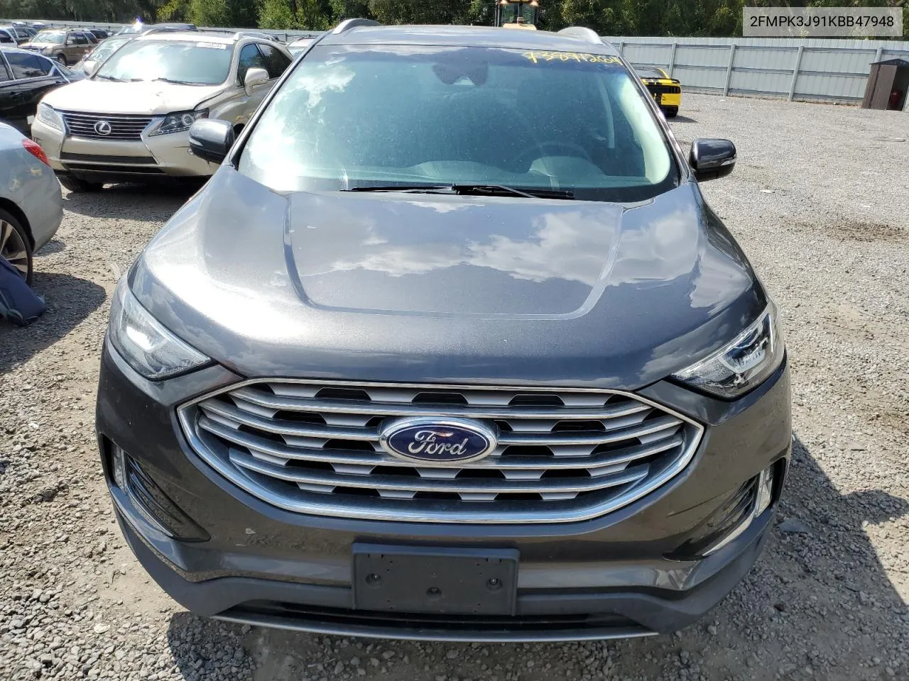 2019 Ford Edge Sel VIN: 2FMPK3J91KBB47948 Lot: 73891264