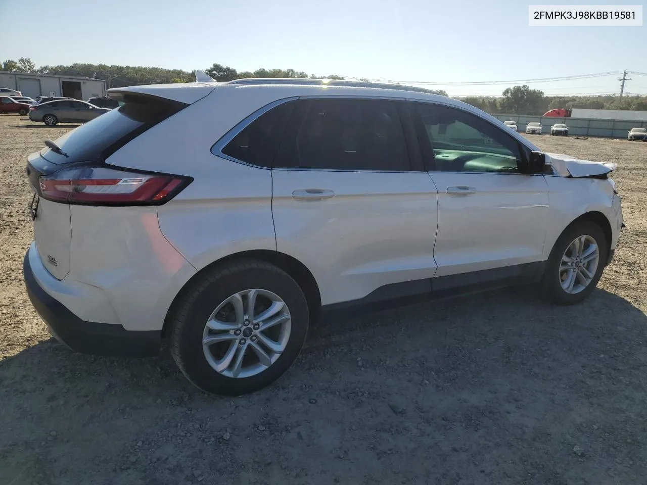 2019 Ford Edge Sel VIN: 2FMPK3J98KBB19581 Lot: 74203874