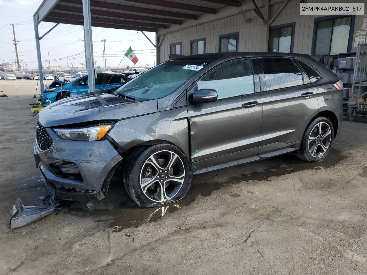 2019 Ford Edge St VIN: 2FMPK4APXKBC21517 Lot: 74398434