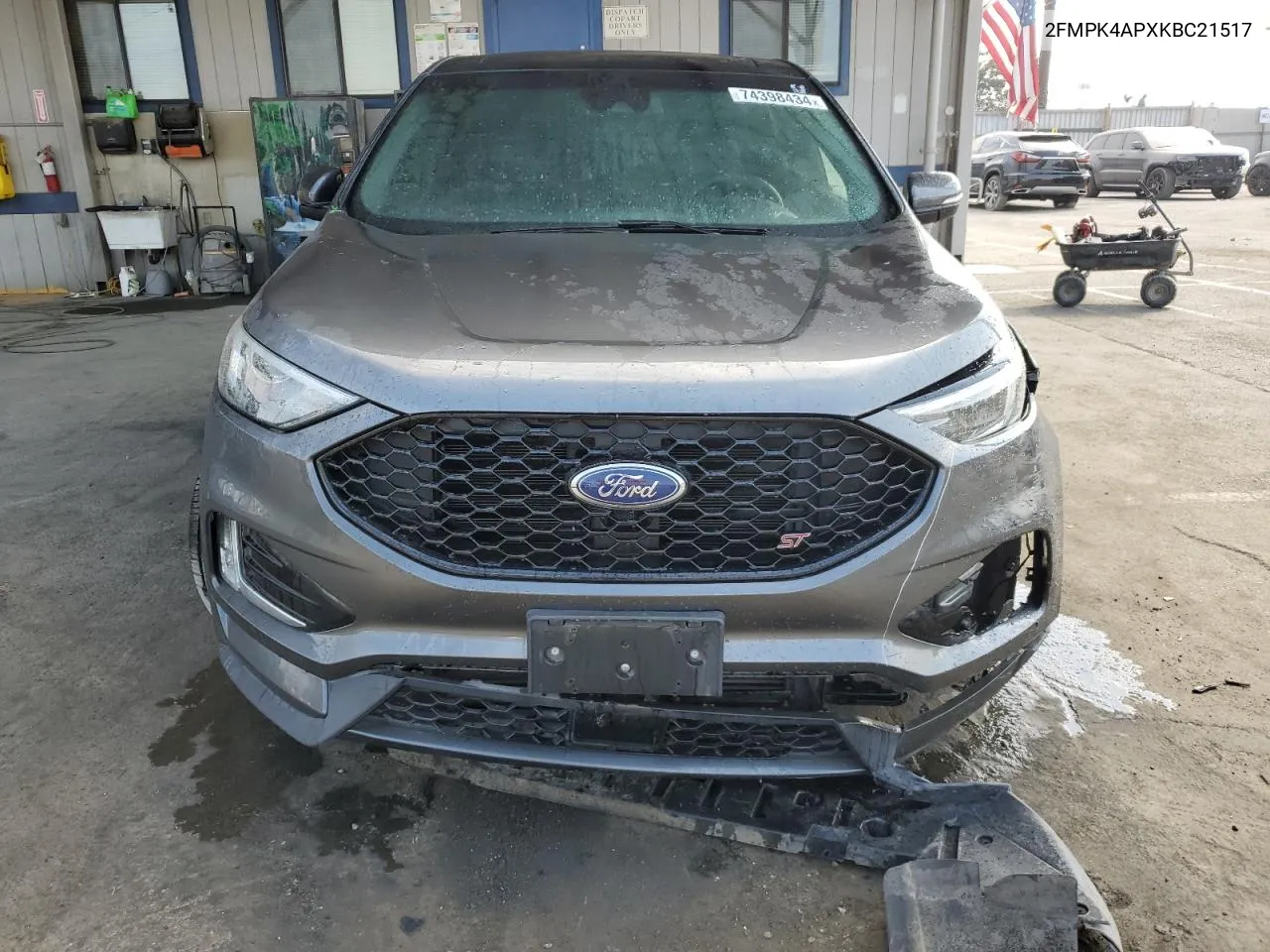 2019 Ford Edge St VIN: 2FMPK4APXKBC21517 Lot: 74398434