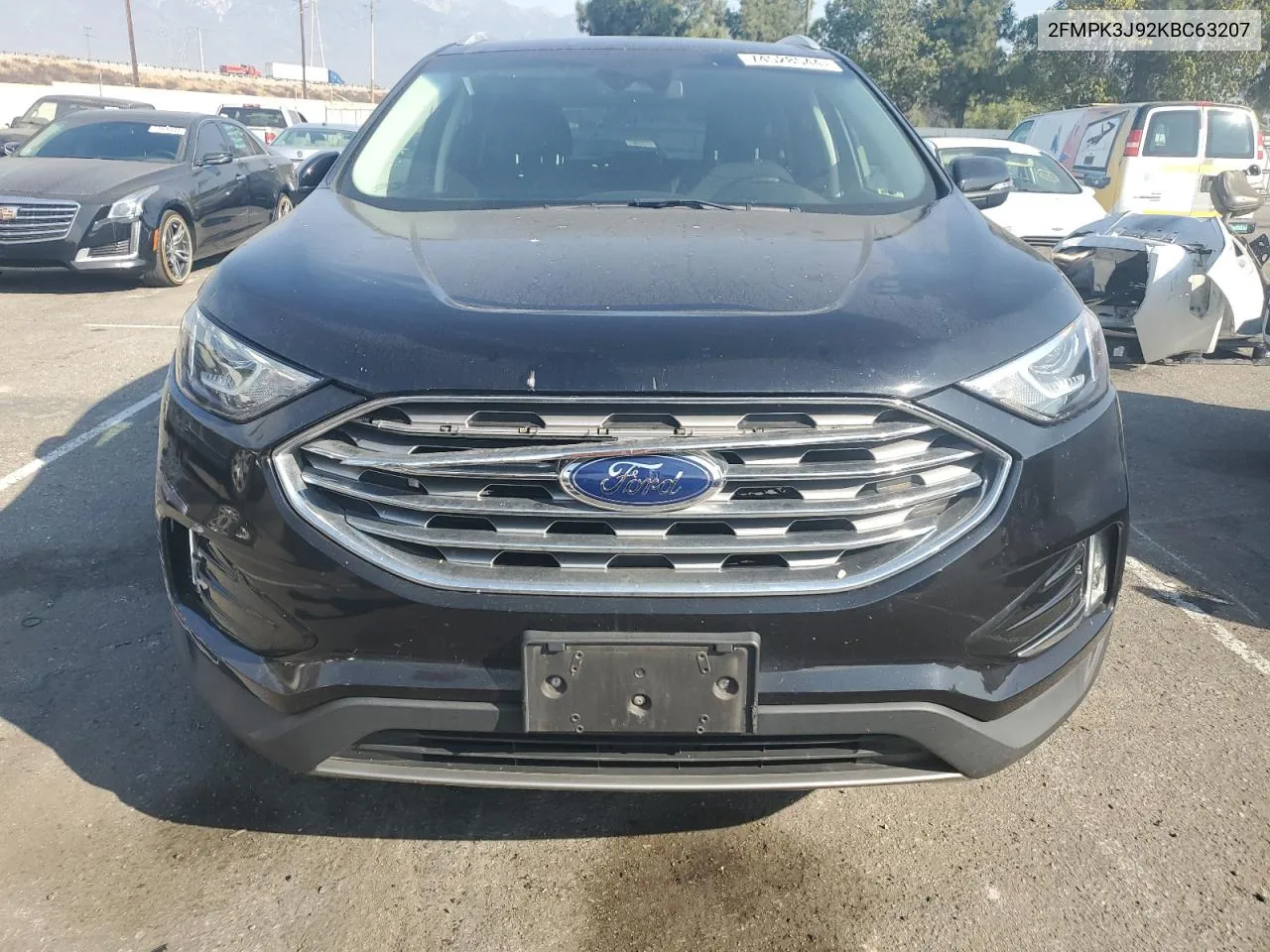 2019 Ford Edge Sel VIN: 2FMPK3J92KBC63207 Lot: 74528544