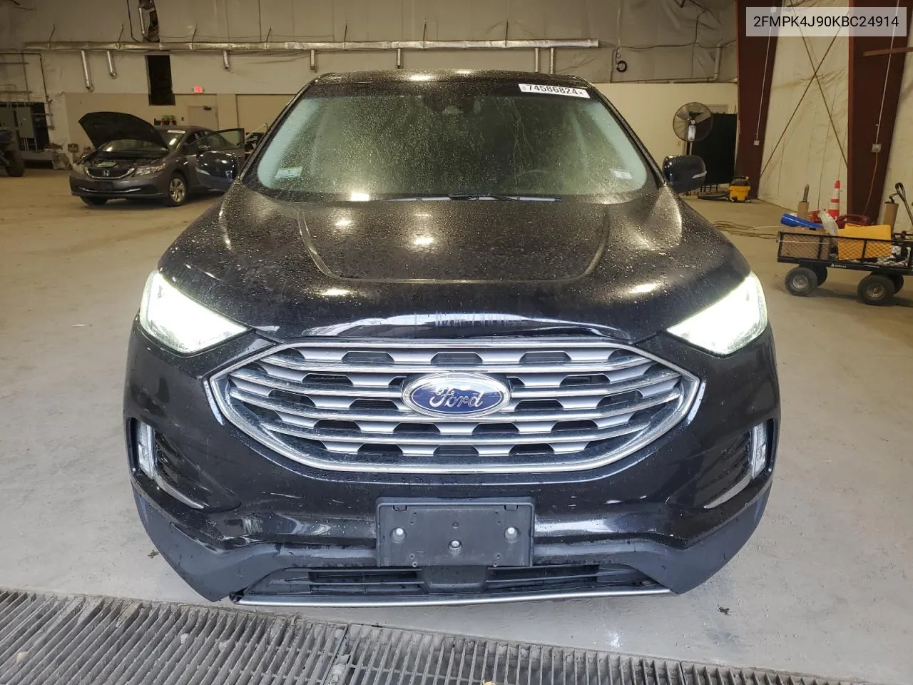 2019 Ford Edge Sel VIN: 2FMPK4J90KBC24914 Lot: 74586824