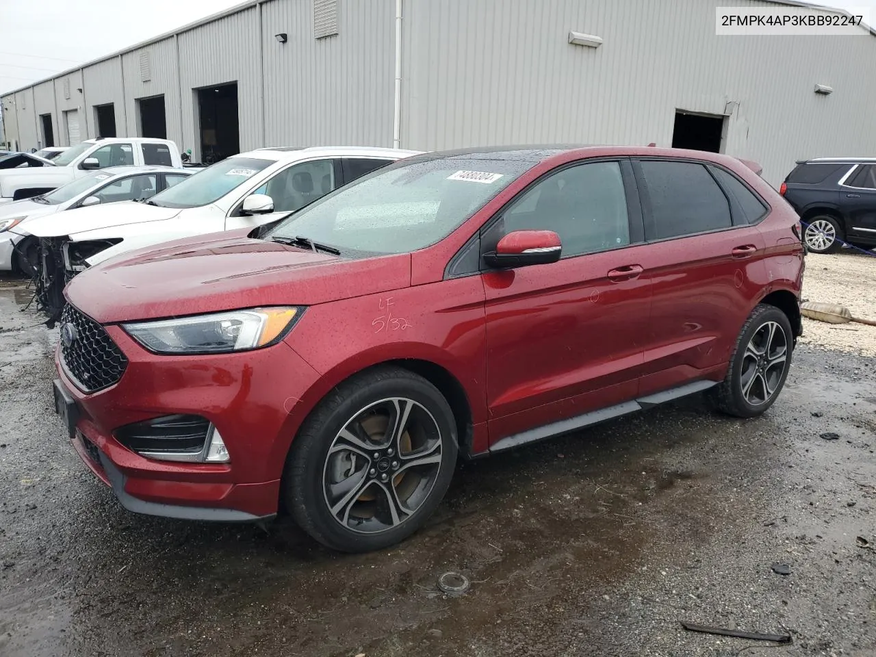 2FMPK4AP3KBB92247 2019 Ford Edge St