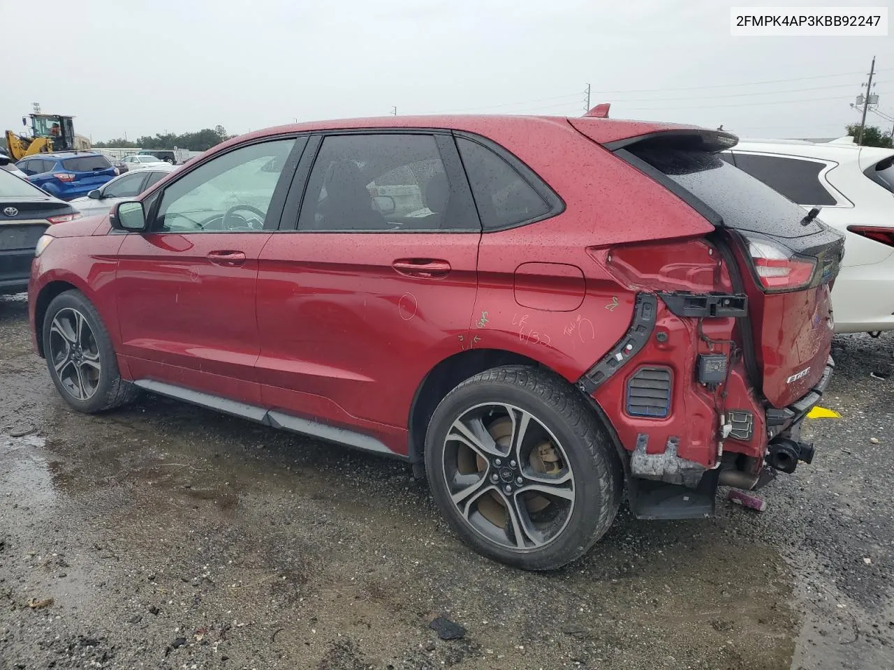 2FMPK4AP3KBB92247 2019 Ford Edge St