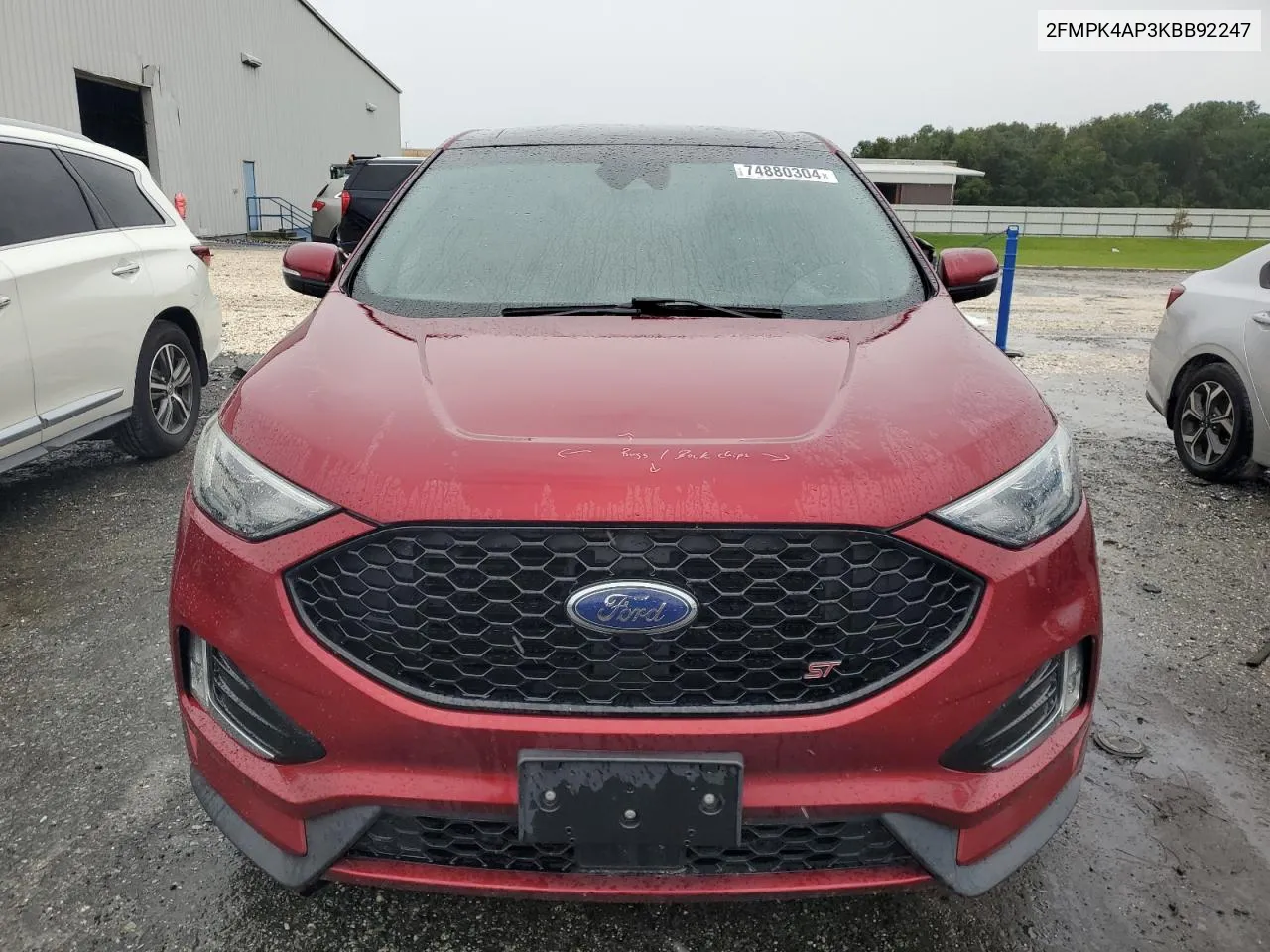 2FMPK4AP3KBB92247 2019 Ford Edge St