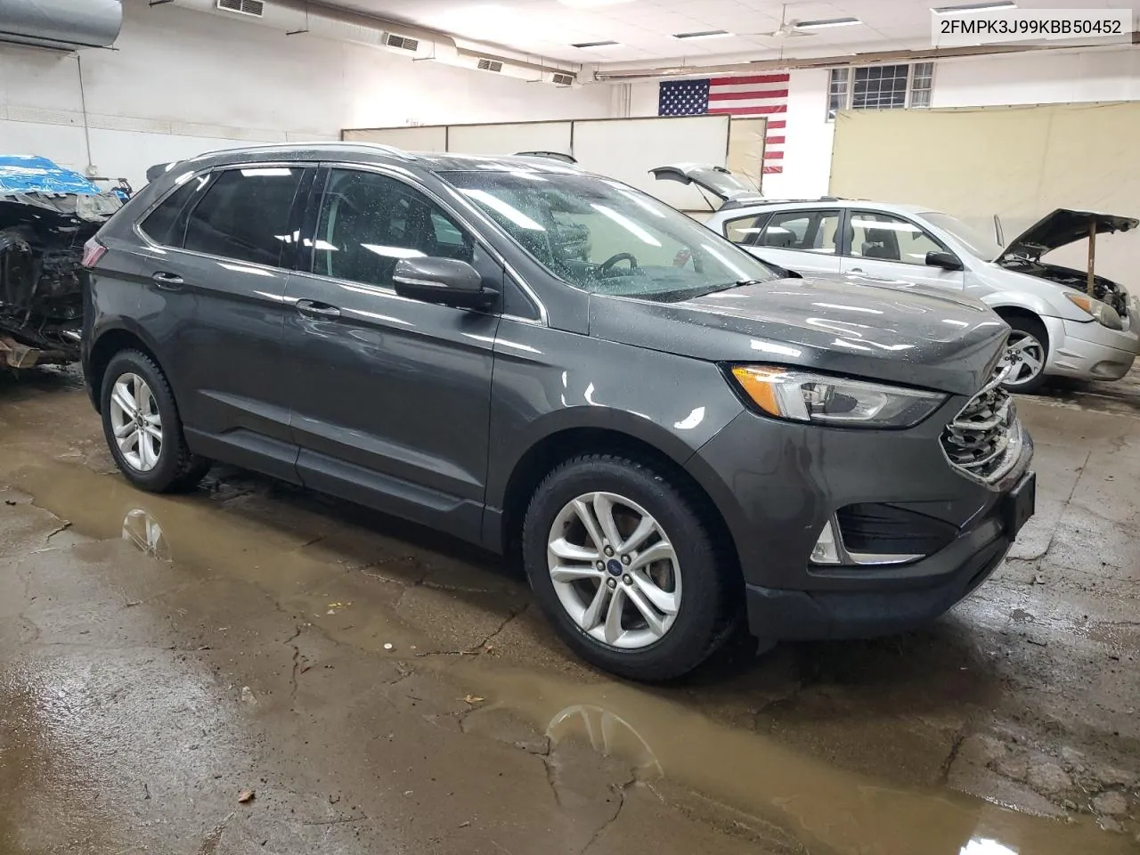 2019 Ford Edge Sel VIN: 2FMPK3J99KBB50452 Lot: 75053224