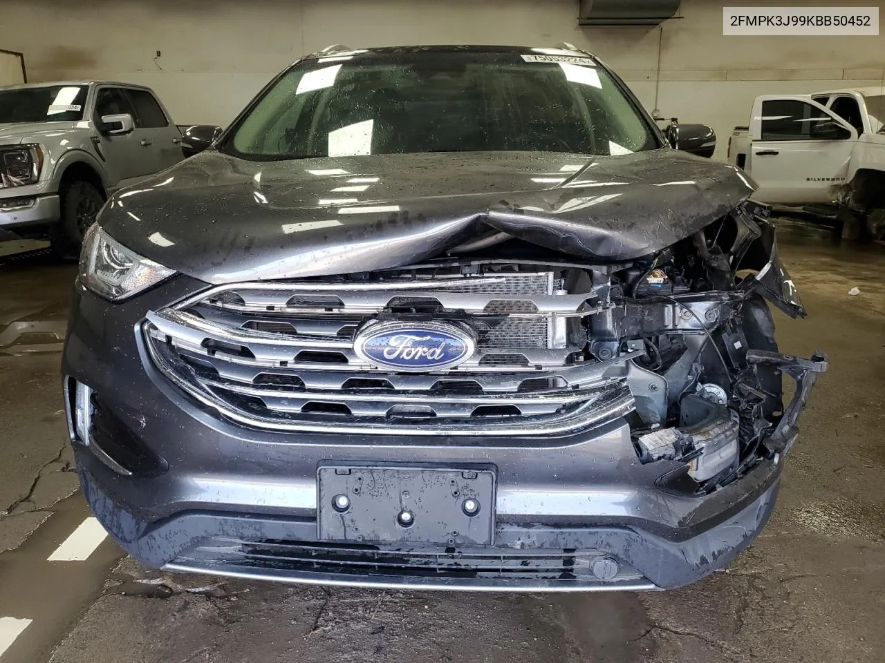 2019 Ford Edge Sel VIN: 2FMPK3J99KBB50452 Lot: 75053224