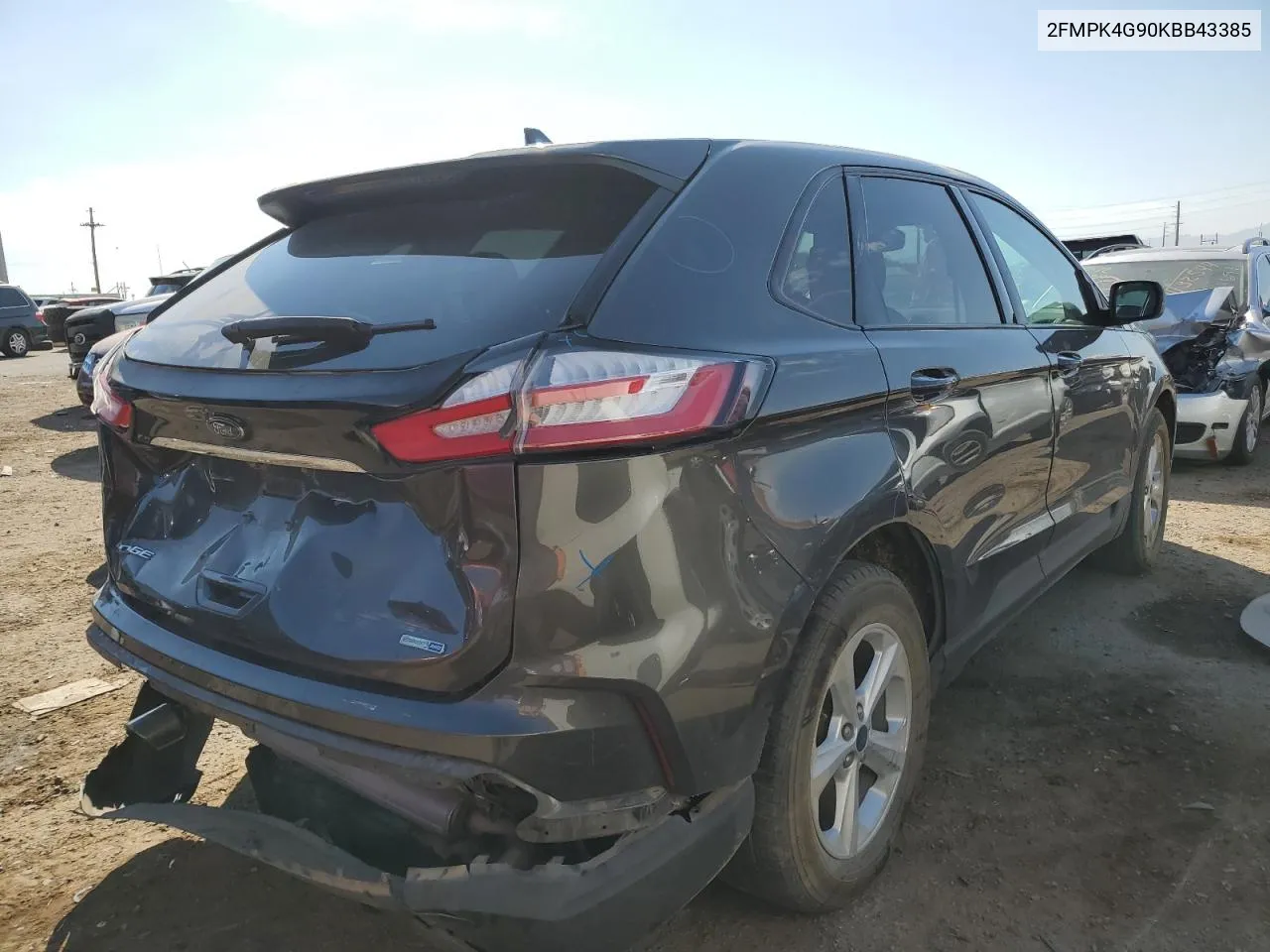 2FMPK4G90KBB43385 2019 Ford Edge Se