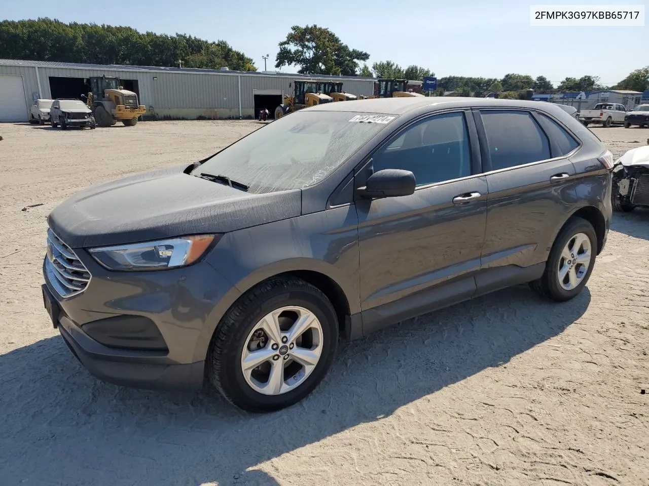 2019 Ford Edge Se VIN: 2FMPK3G97KBB65717 Lot: 75211274