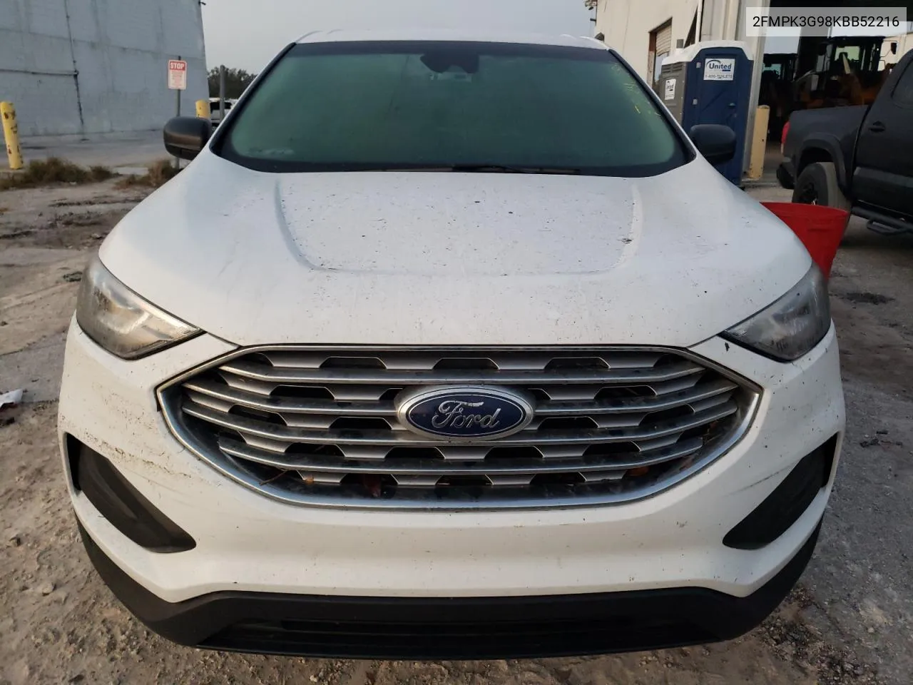 2019 Ford Edge Se VIN: 2FMPK3G98KBB52216 Lot: 75246894