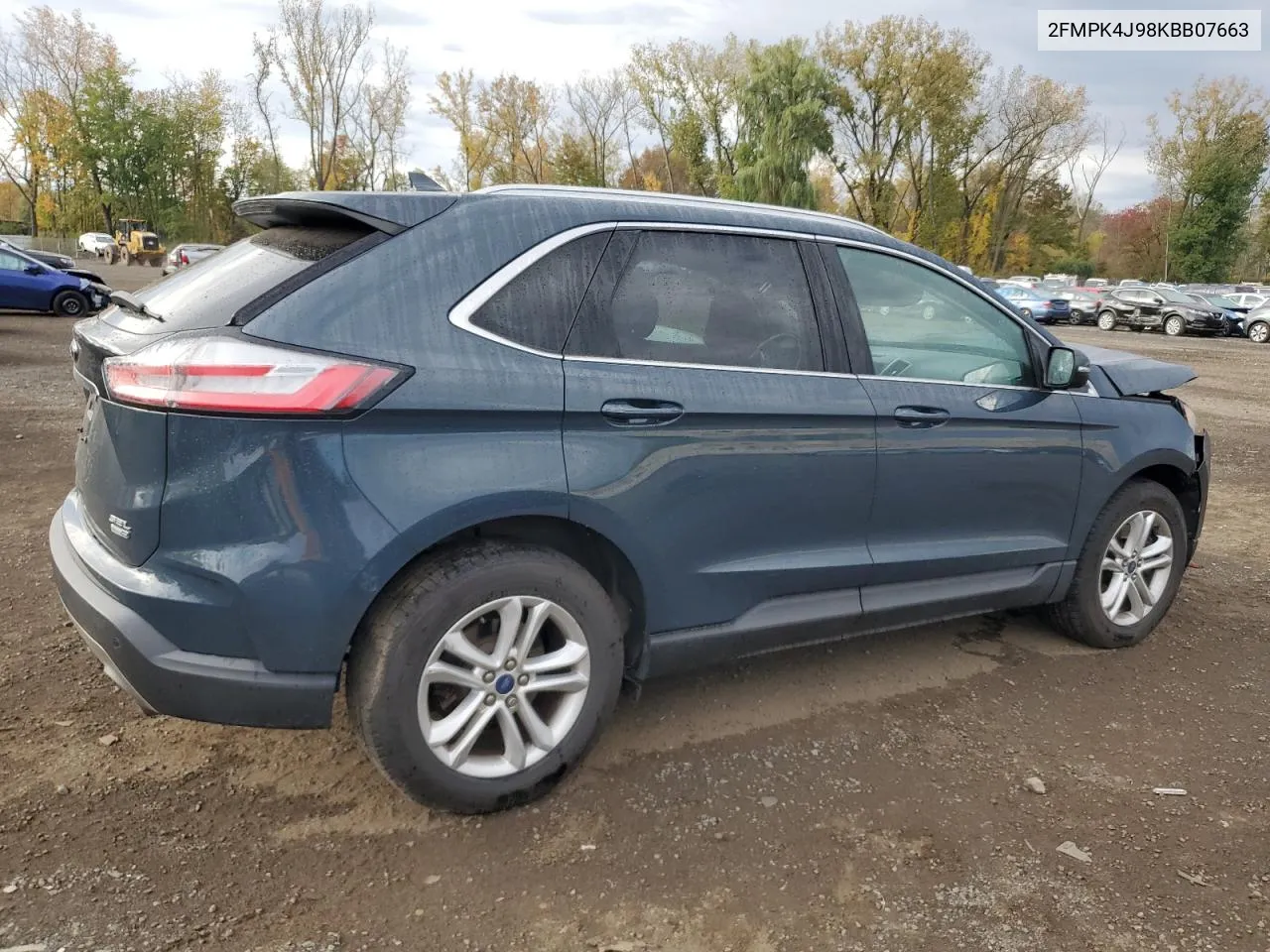 2FMPK4J98KBB07663 2019 Ford Edge Sel