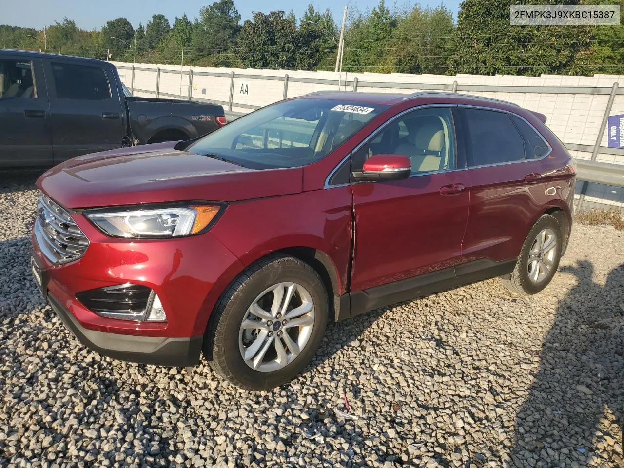 2FMPK3J9XKBC15387 2019 Ford Edge Sel