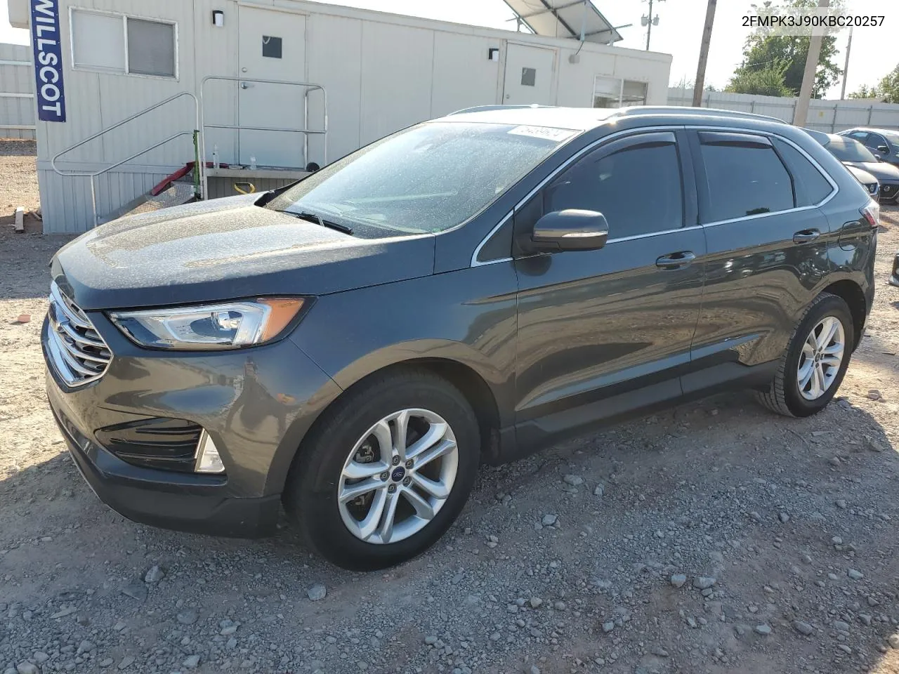 2019 Ford Edge Sel VIN: 2FMPK3J90KBC20257 Lot: 75439624