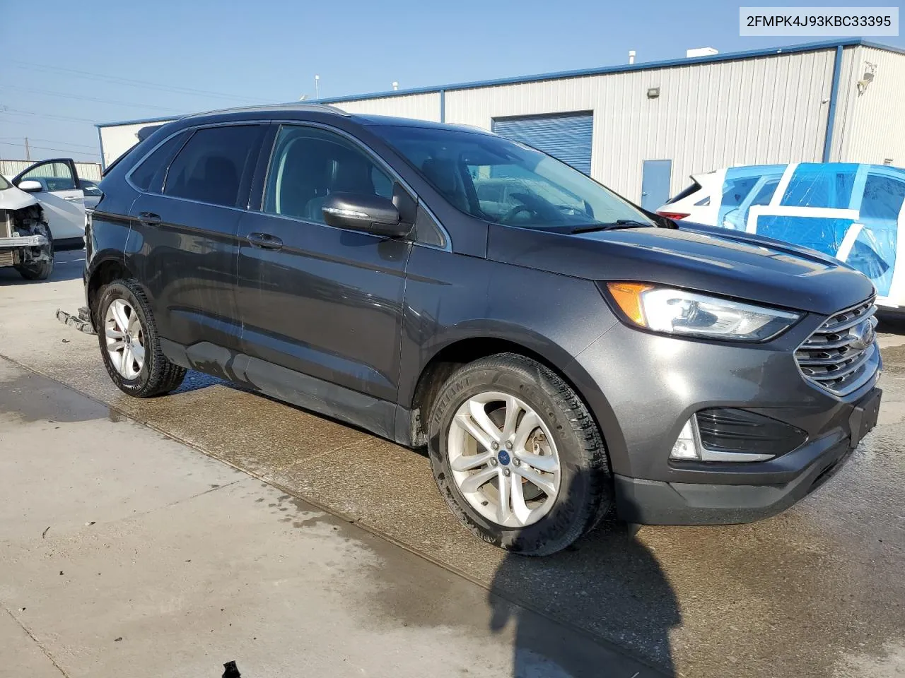 2019 Ford Edge Sel VIN: 2FMPK4J93KBC33395 Lot: 75611004