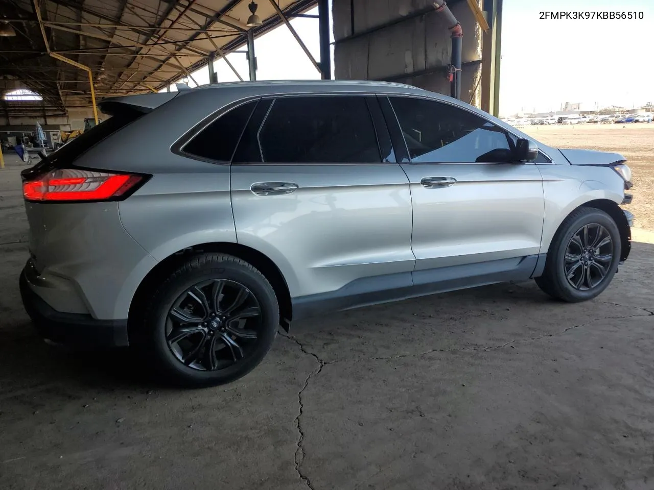 2019 Ford Edge Titanium VIN: 2FMPK3K97KBB56510 Lot: 75685124