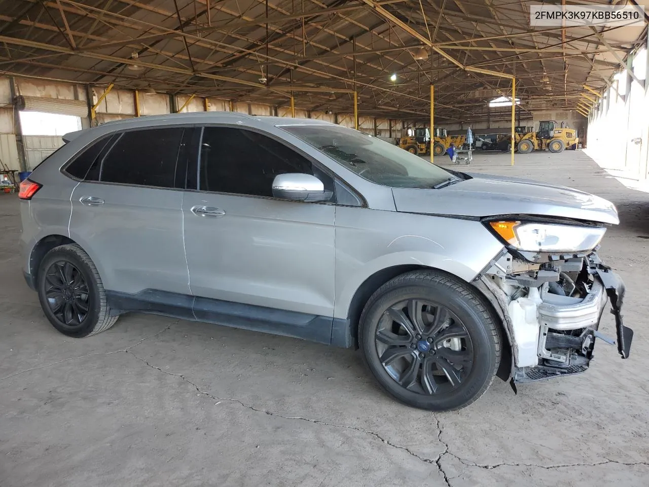 2019 Ford Edge Titanium VIN: 2FMPK3K97KBB56510 Lot: 75685124