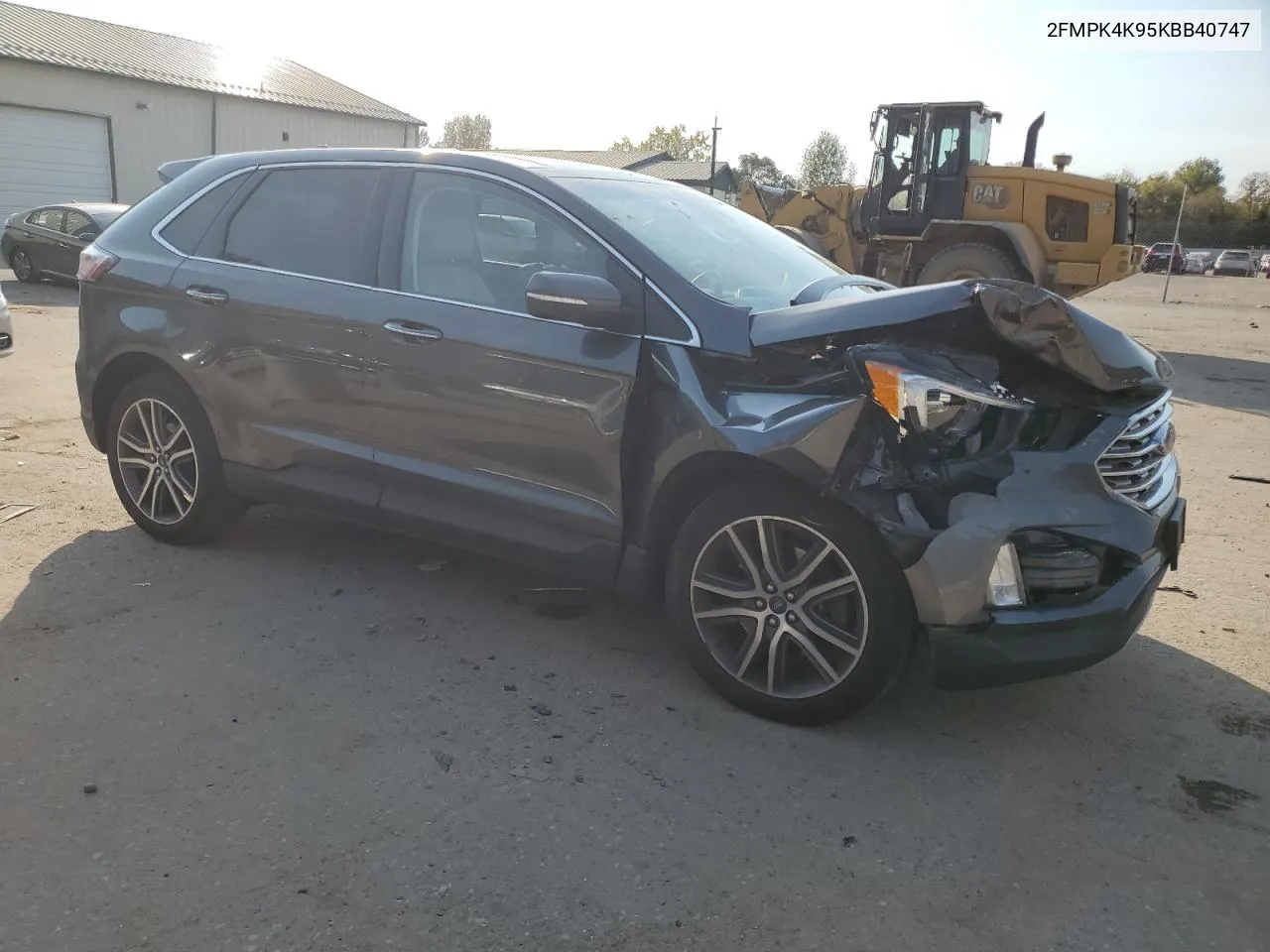 2FMPK4K95KBB40747 2019 Ford Edge Titanium