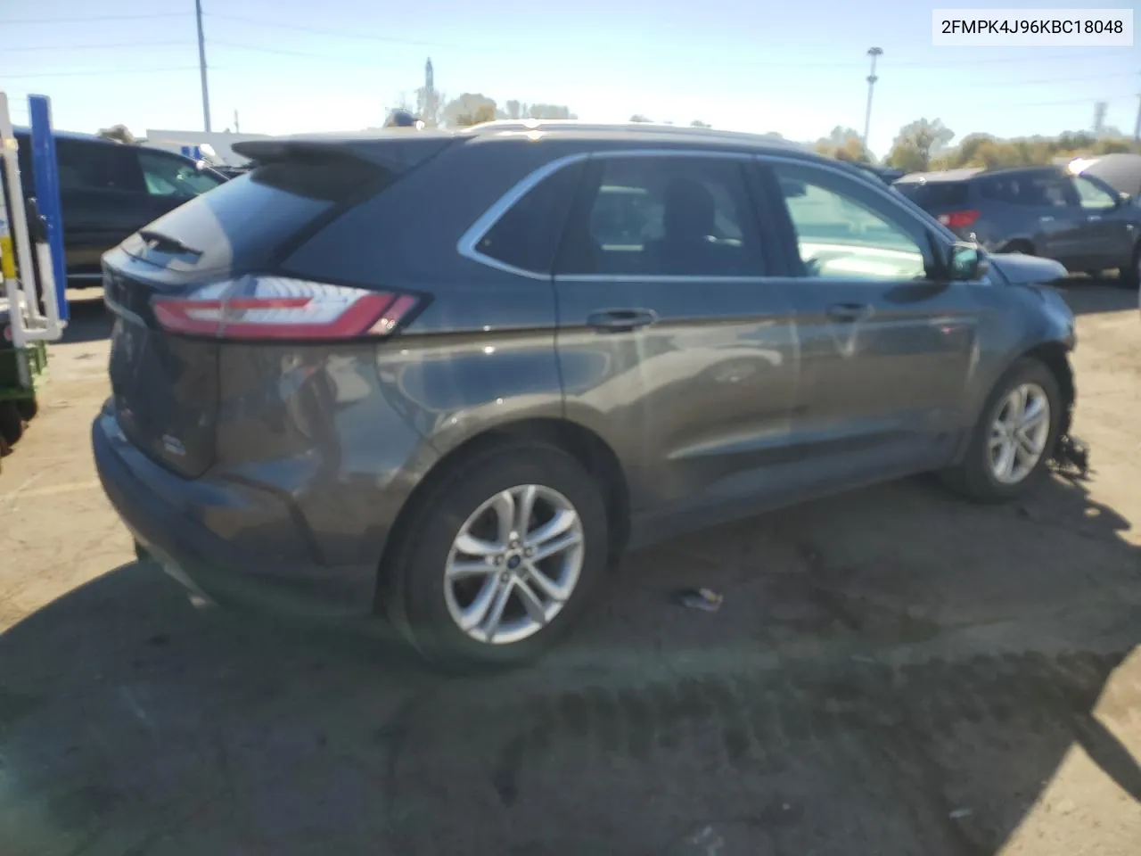 2019 Ford Edge Sel VIN: 2FMPK4J96KBC18048 Lot: 75806194