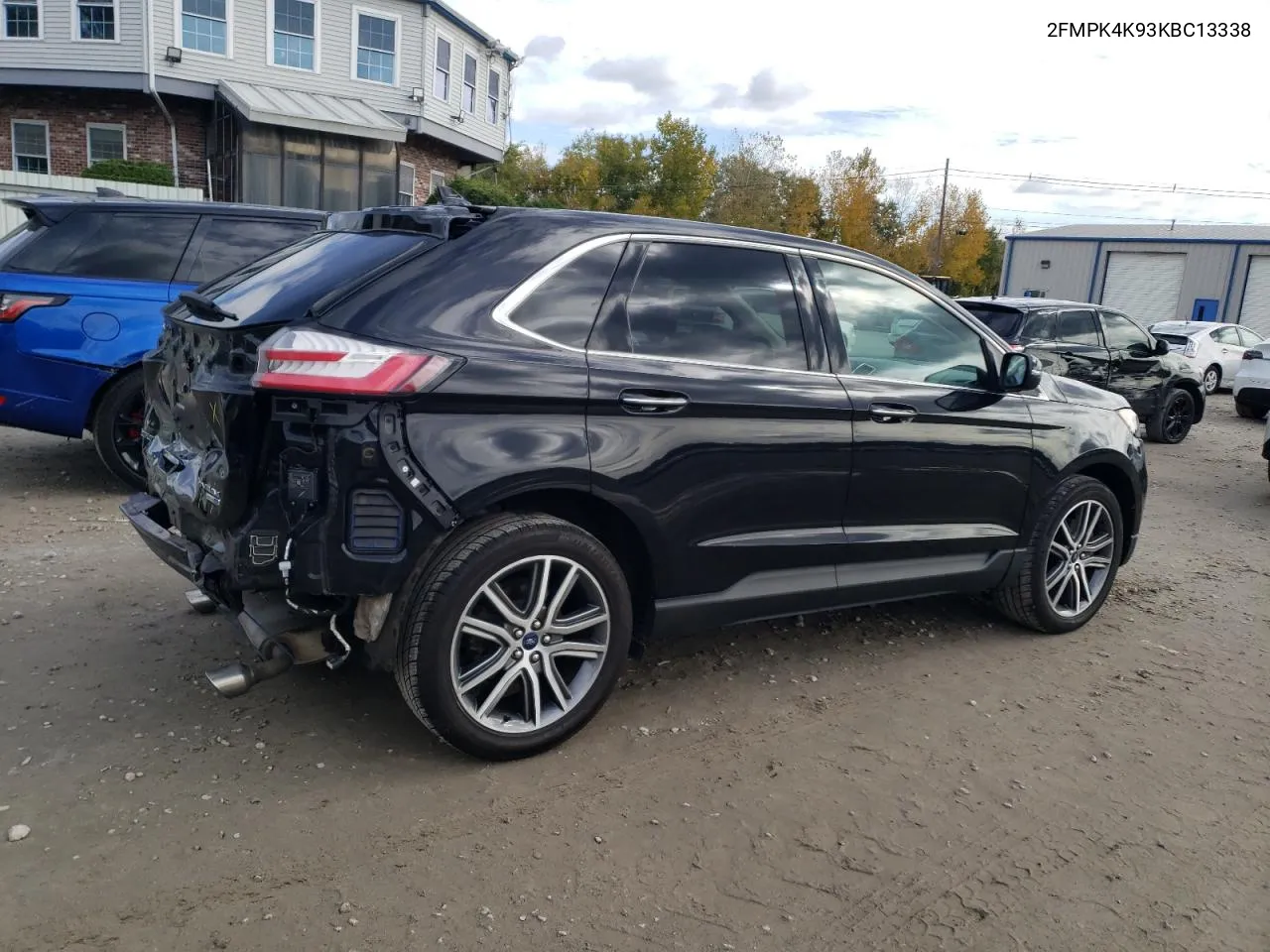 2019 Ford Edge Titanium VIN: 2FMPK4K93KBC13338 Lot: 75913934