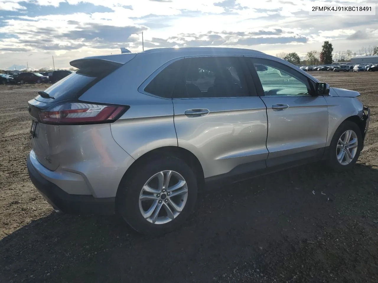 2019 Ford Edge Sel VIN: 2FMPK4J91KBC18491 Lot: 75986864