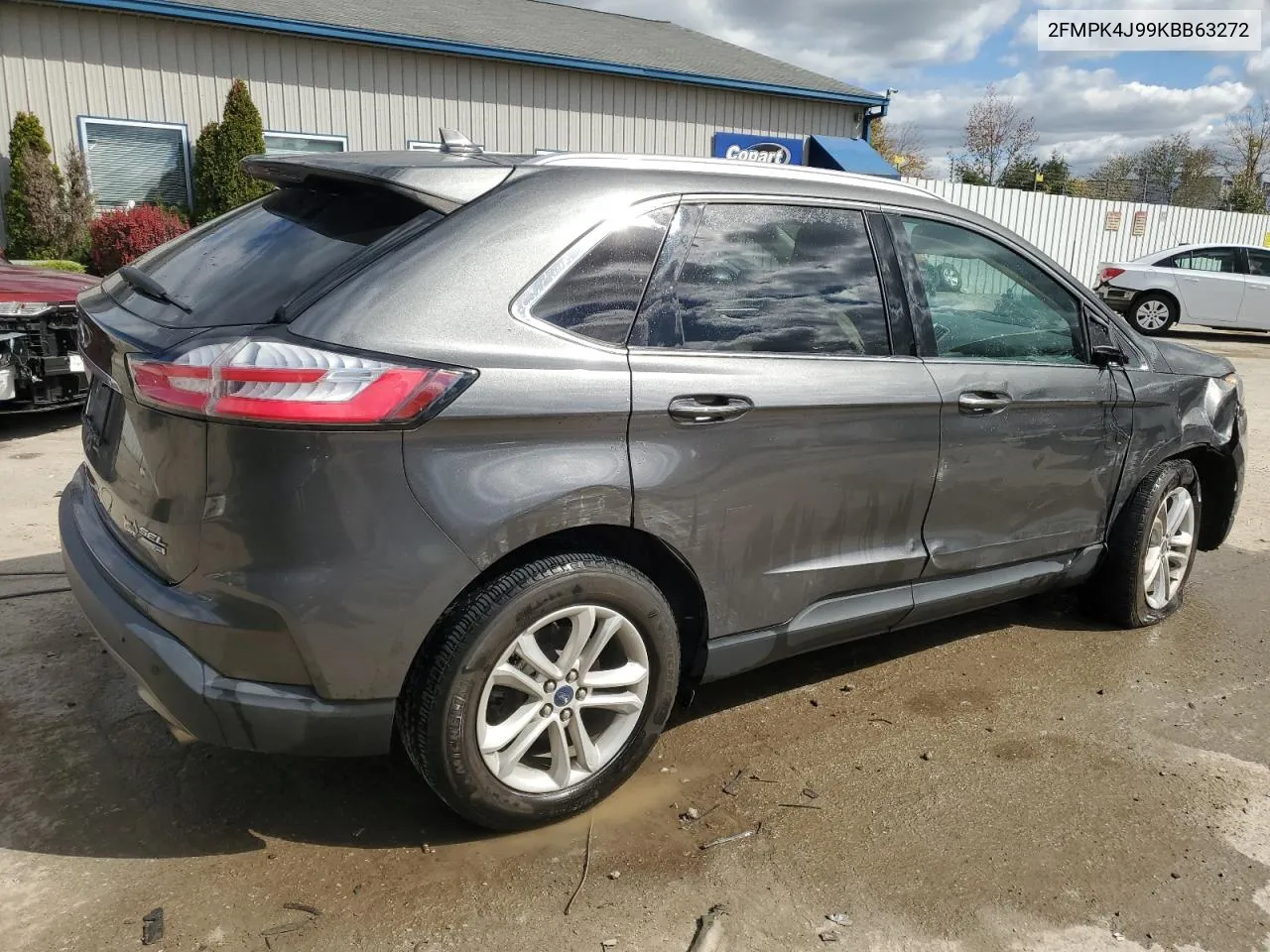 2019 Ford Edge Sel VIN: 2FMPK4J99KBB63272 Lot: 76006224