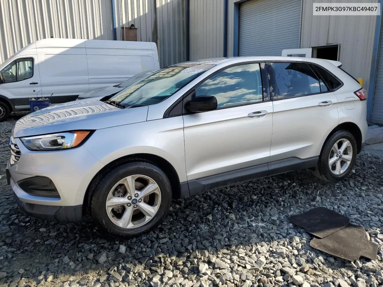 2019 Ford Edge Se VIN: 2FMPK3G97KBC49407 Lot: 76444714