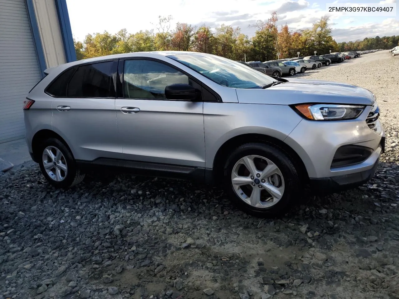 2019 Ford Edge Se VIN: 2FMPK3G97KBC49407 Lot: 76444714