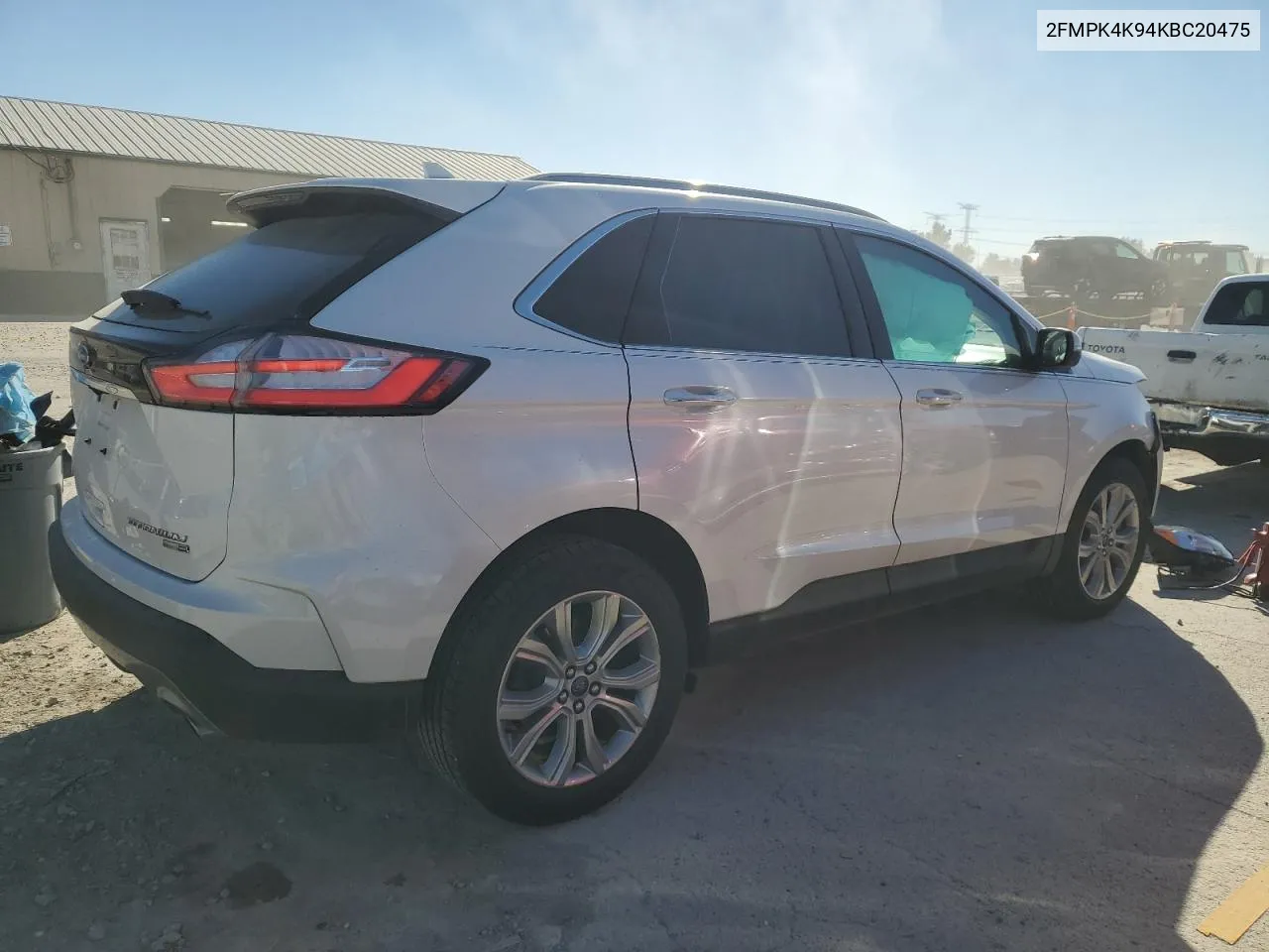 2FMPK4K94KBC20475 2019 Ford Edge Titanium