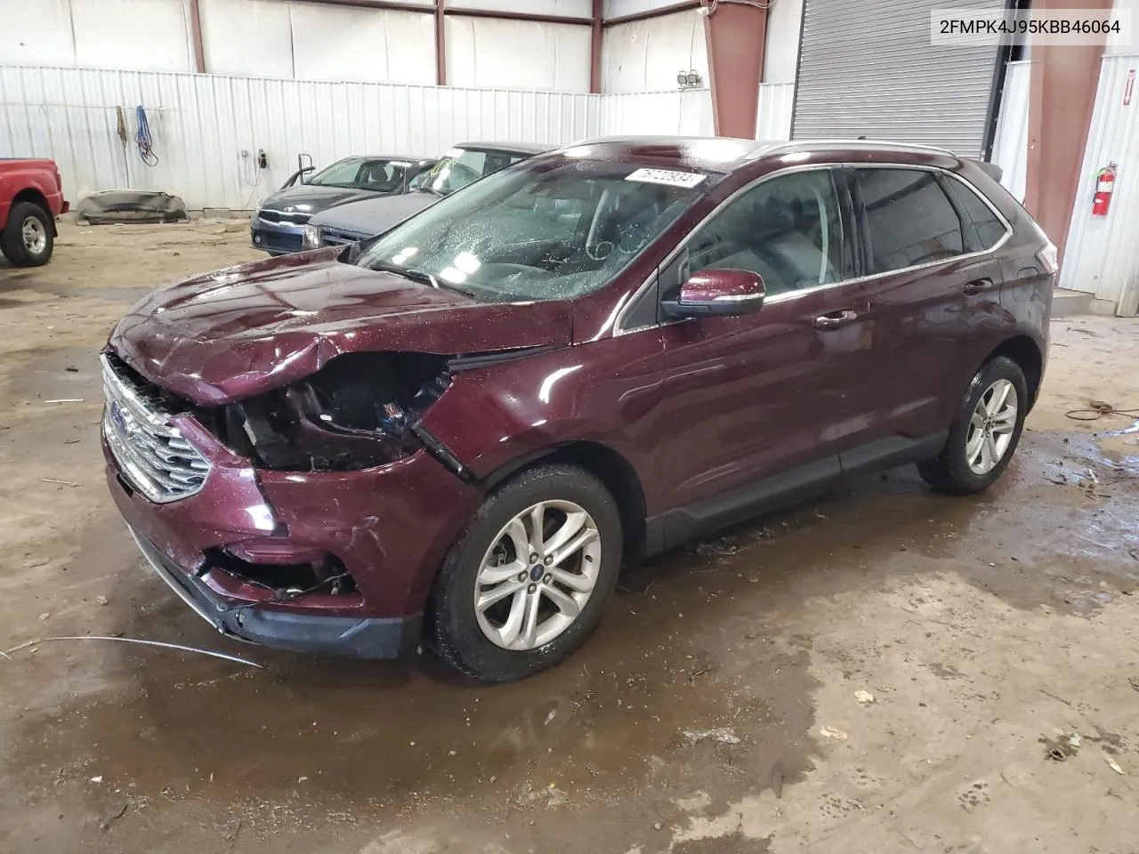 2019 Ford Edge Sel VIN: 2FMPK4J95KBB46064 Lot: 76722934