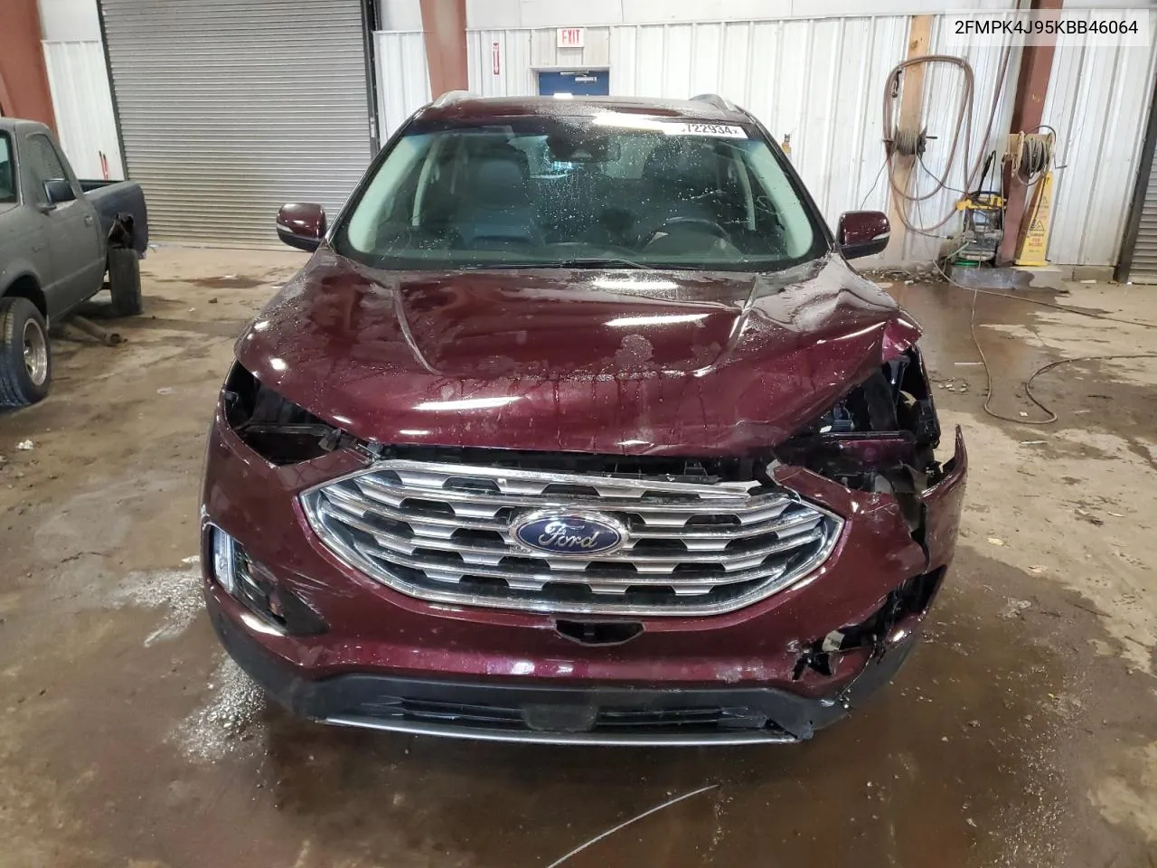 2019 Ford Edge Sel VIN: 2FMPK4J95KBB46064 Lot: 76722934