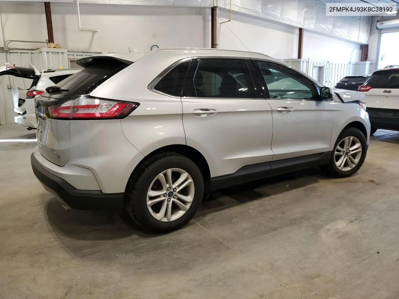 2019 Ford Edge Sel VIN: 2FMPK4J93KBC38192 Lot: 76893324