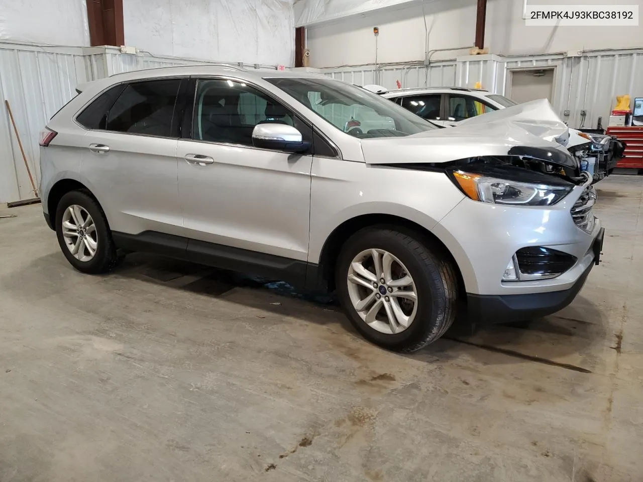 2019 Ford Edge Sel VIN: 2FMPK4J93KBC38192 Lot: 76893324