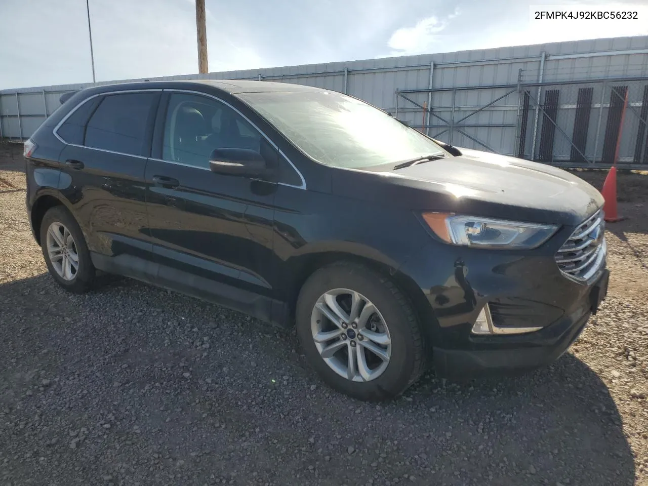 2019 Ford Edge Sel VIN: 2FMPK4J92KBC56232 Lot: 76955714