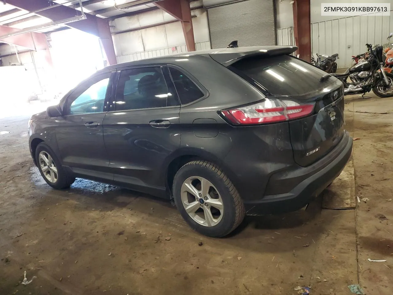 2019 Ford Edge Se VIN: 2FMPK3G91KBB97613 Lot: 76998914