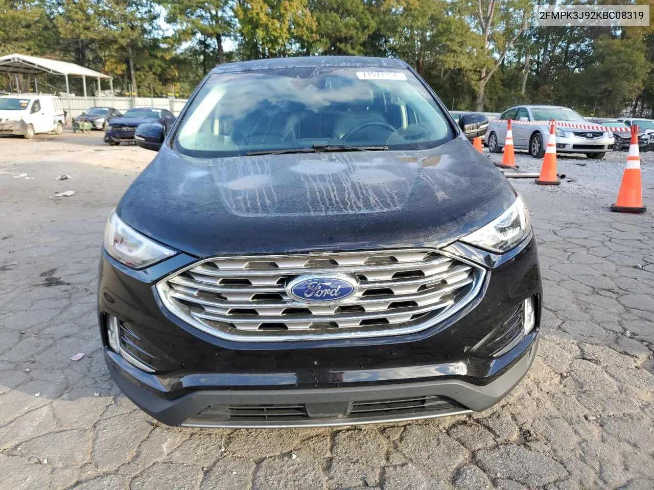 2019 Ford Edge Sel VIN: 2FMPK3J92KBC08319 Lot: 77077154