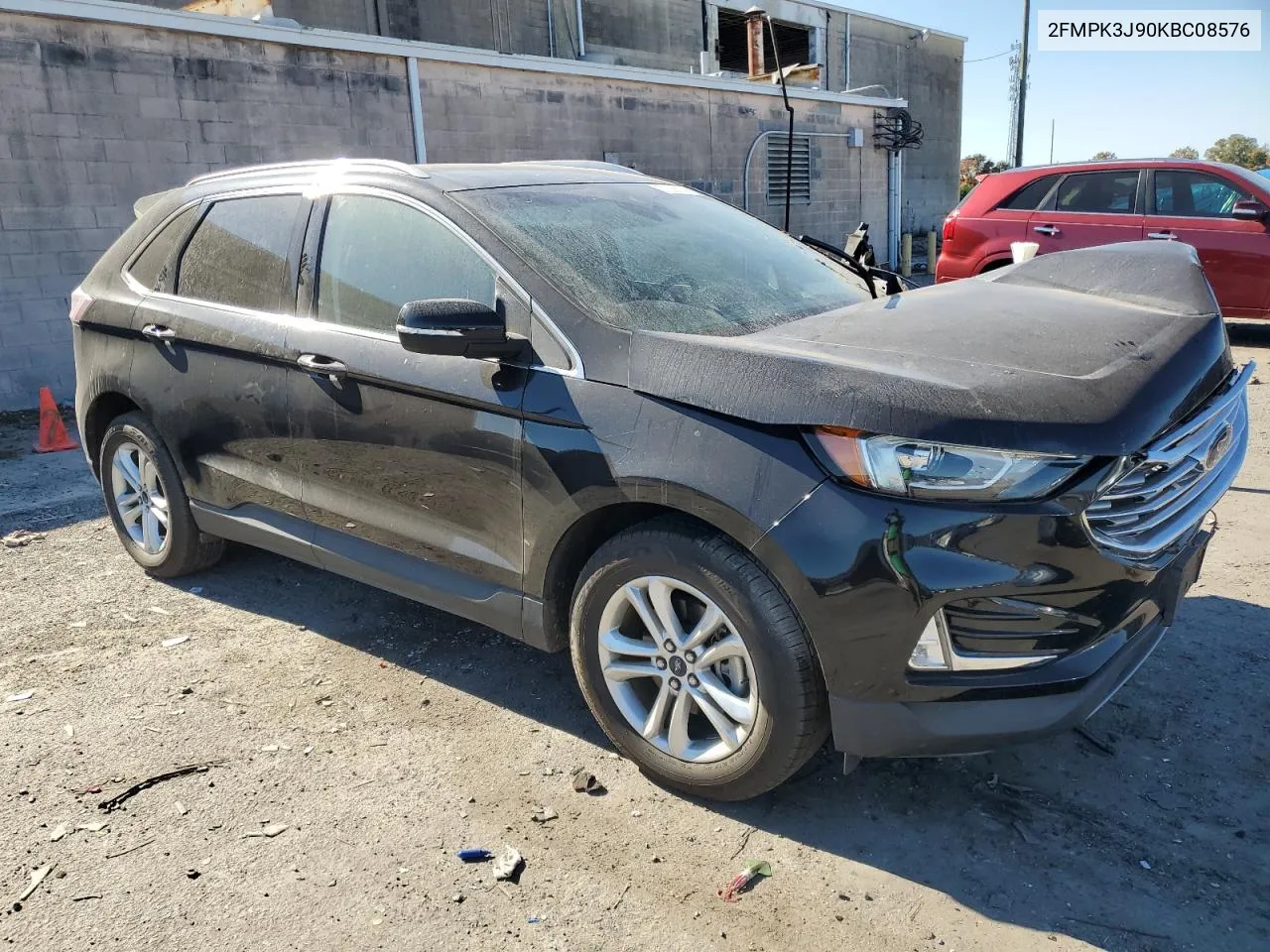 2019 Ford Edge Sel VIN: 2FMPK3J90KBC08576 Lot: 77268564