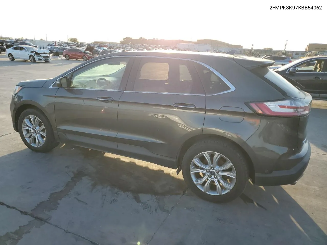 2019 Ford Edge Titanium VIN: 2FMPK3K97KBB54062 Lot: 77283024