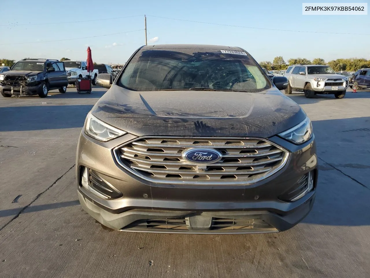 2019 Ford Edge Titanium VIN: 2FMPK3K97KBB54062 Lot: 77283024