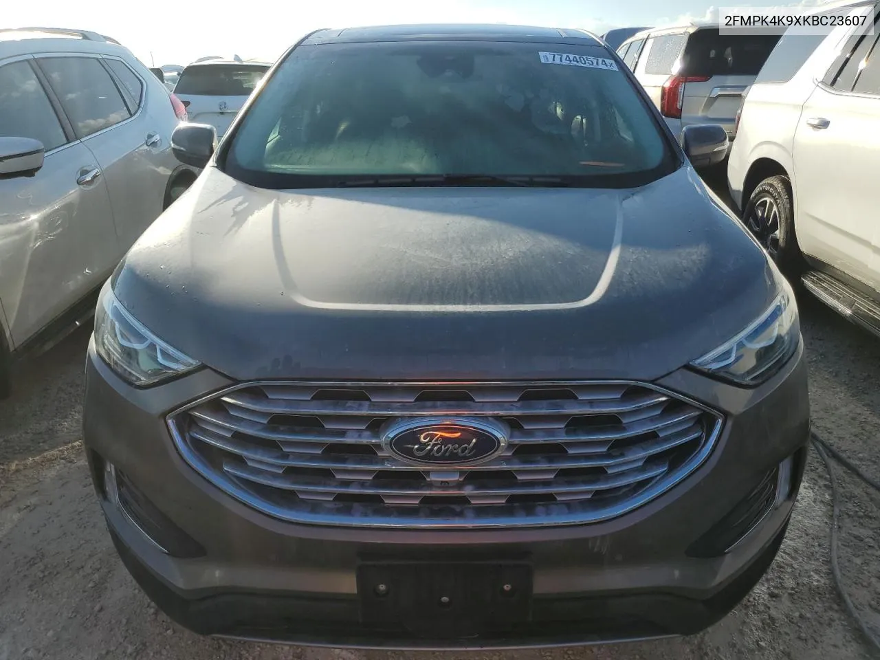 2019 Ford Edge Titanium VIN: 2FMPK4K9XKBC23607 Lot: 77440574